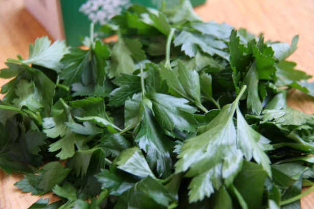 Packed with parsley
